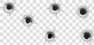 Bullet Shot Hole Png Image   Transparent Target Bullet Holes  Png Download