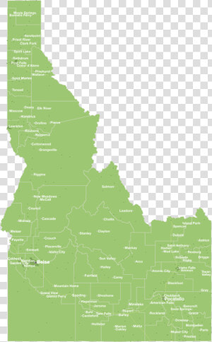 Idaho   Wilks Brothers Idaho Map  HD Png Download