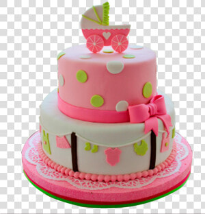 Torta Baby Shower   Torta Baby Shower De Girl  HD Png Download