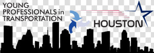 Young Professionals In Transportation   Houston Skyline Clipart  HD Png Download