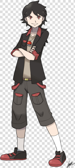 Pokemon Trainers Png   Male Pokemon Trainer Oc  Transparent Png