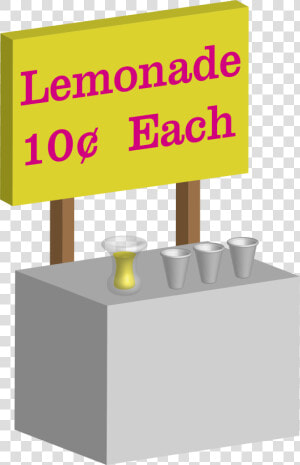 Lemonade Stand Svg Clip Arts   Lemonade Stand Transparent Png  Png Download