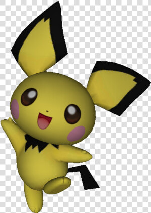 Download Zip Archive   Super Smash Bros 3ds Pichu  HD Png Download