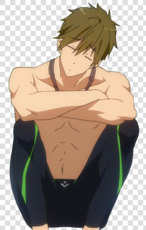 Free Iwatobi Swim Club Makoto Png  Transparent Png