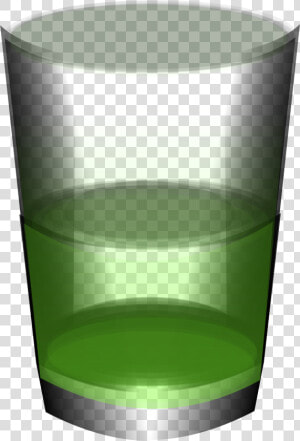 Green Water Clip Arts   Green Glass Of Water  HD Png Download