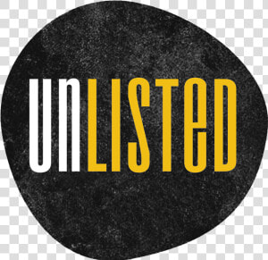 Unlisted logo   Label  HD Png Download