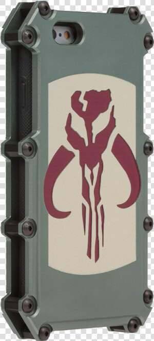 Tantrum Cases Mandalorian Emblem Phone Case  Back 3 4   Mandalorian Symbol  HD Png Download