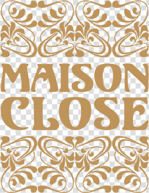 Maison Close   Maison Close Lingerie Logo  HD Png Download