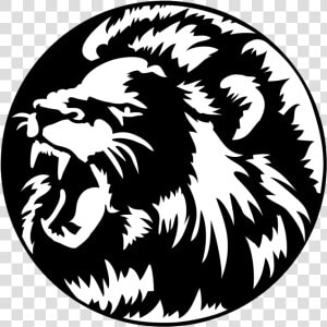 Gobo Stencil Vector   Lion Gobo  HD Png Download