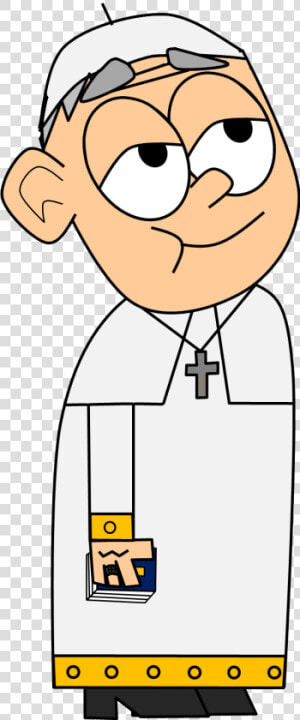 The Loud House Fanon Wikia   Cartoon Picture Of Pope  HD Png Download