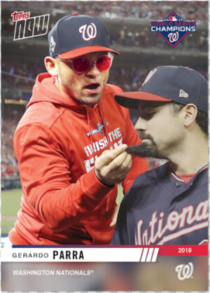 2019 Washington Nationals Topps Now® World Series 20   Washington Nationals  HD Png Download