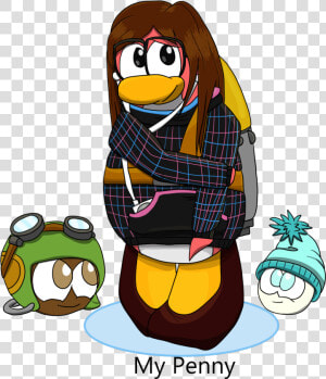 I Attempted To Draw In The Club Penguin Style  And   Cartoon  HD Png Download