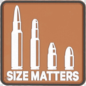 Size Matters Morale Patch   Bullet  HD Png Download