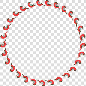 Transparent Christmas Red Heart Circle For Christmas   Christie  39 s Sapphire Necklace  HD Png Download