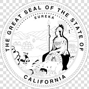 Transparent Clock Clipart   Great Seal Of California Png  Png Download