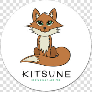 New Kitsune Button   Restaurant  HD Png Download