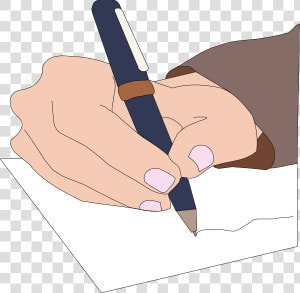 Writing On Paper Clipart   Writing On Paper Animation  HD Png Download