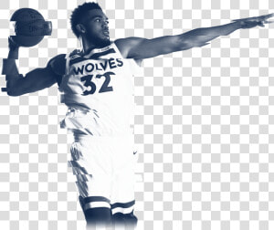 Karl anthony Towns Glitch Effect   Karl Anthony Towns Transparent  HD Png Download