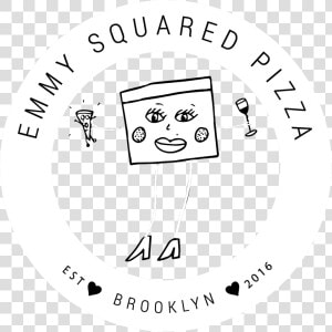 Emmy Squared Pizza Logo  HD Png Download