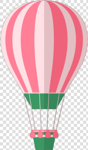 Transparent Cute Hot Air Balloon Clipart   Hot Air Balloon Pink Png  Png Download