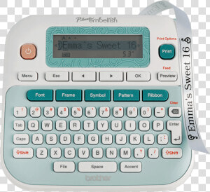 Decorative Label Maker   P Touch Brother Label Maker Staples  HD Png Download