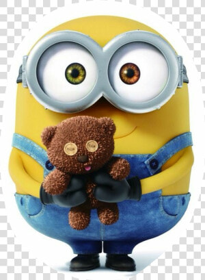  bob  minions  yellow  blue  teddybear   Bob Teddy Bear Minion  HD Png Download