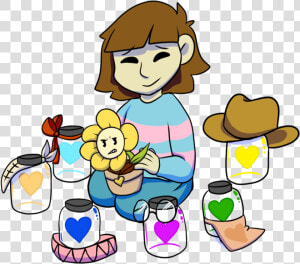 Transparent Baby Sitter Clipart   Undertale 6 Souls  HD Png Download