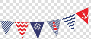  banderin marinero   Free Printable Nautical Banner Template  HD Png Download