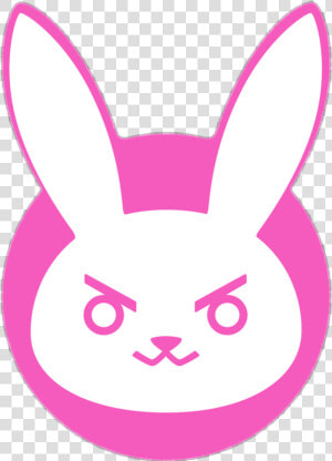 Va  overwatch  hanasong  bunny   Dva Logo  HD Png Download