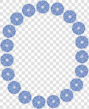 Blue Star Corner Clipart Jpg Royalty Free Stock Border   Circle Monogram With Circles Around  HD Png Download