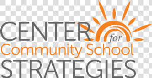 Center For Community School Strategies  HD Png Download