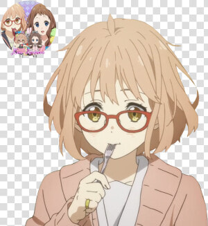 Kyoukai No Kanata Render  HD Png Download