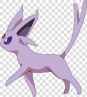  pokemon  espeon  anime   Espeon Pokemon Side View  HD Png Download