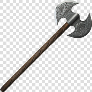 Battle Axe Medieval Weapons  HD Png Download