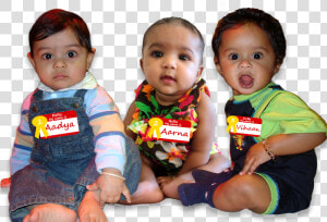 Aadya  Aarna And Vihaan Are Most Popular Indian Baby  HD Png Download