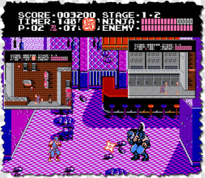 Gaiden2   Ninja Gaiden Boss 1 Nes  HD Png Download