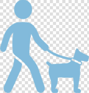 Walk The Dog Icon Clipart   Png Download   Dog On Leash Icon  Transparent Png