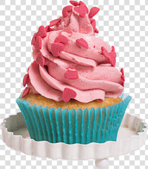 Cupcake Strawberry   Cupcake  HD Png Download