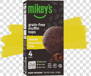 Mikey  39 s Double Chocolate Chip Muffin Tops  HD Png Download