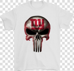 New York Giants The Punisher Mashup Football Shirts   American Football  HD Png Download