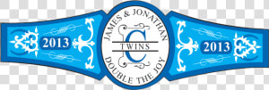 Baby Twins Cigar Band Template   Cigar Label Template  HD Png Download