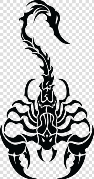 Transparent Scorpion Clipart   Tribal Scorpion Png  Png Download