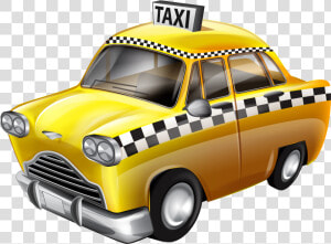 Taxi Hd Banner   Transparent Cartoons   Taxi New York Png  Png Download