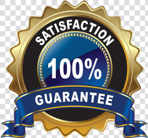 Satisfaction 100 Guaranteed Logo  HD Png Download