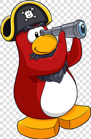 Pirates Clipart Telescope   Club Penguin Rockhopper Telescope  HD Png Download