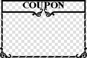 Blank Coupon Clipart   Blank Coupon Clip Art  HD Png Download