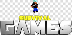 Minecraft Survival Games Logo Transparent   Survival Game  HD Png Download