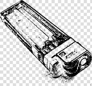 Lighter Line Art Png Clip Arts   Black And White Lighter Drawing  Transparent Png