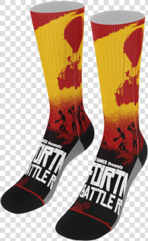 Rdr2 X Fortnite Socks   Hockey Sock  HD Png Download