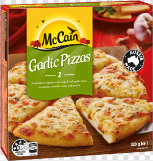 Mccain Garlic Pizza  HD Png Download